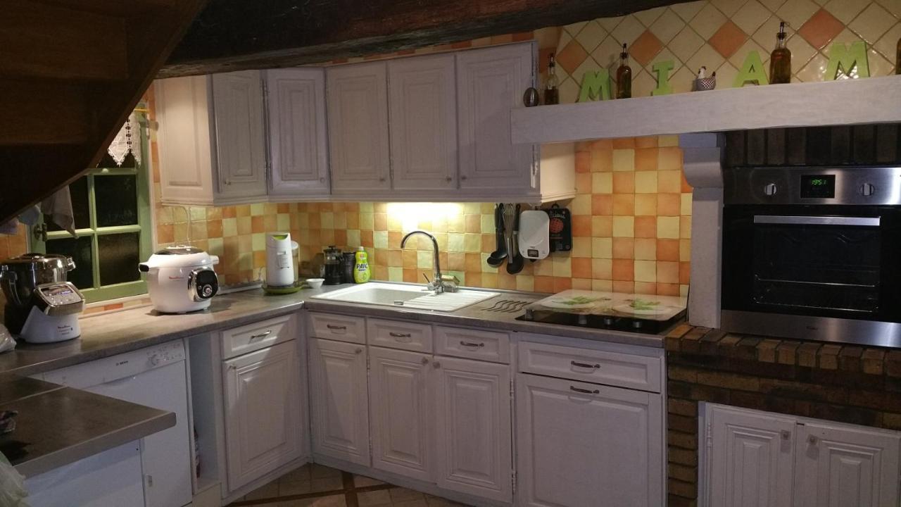 La Chaumiere Bed & Breakfast Saint-Martin-Saint-Firmin Exterior photo