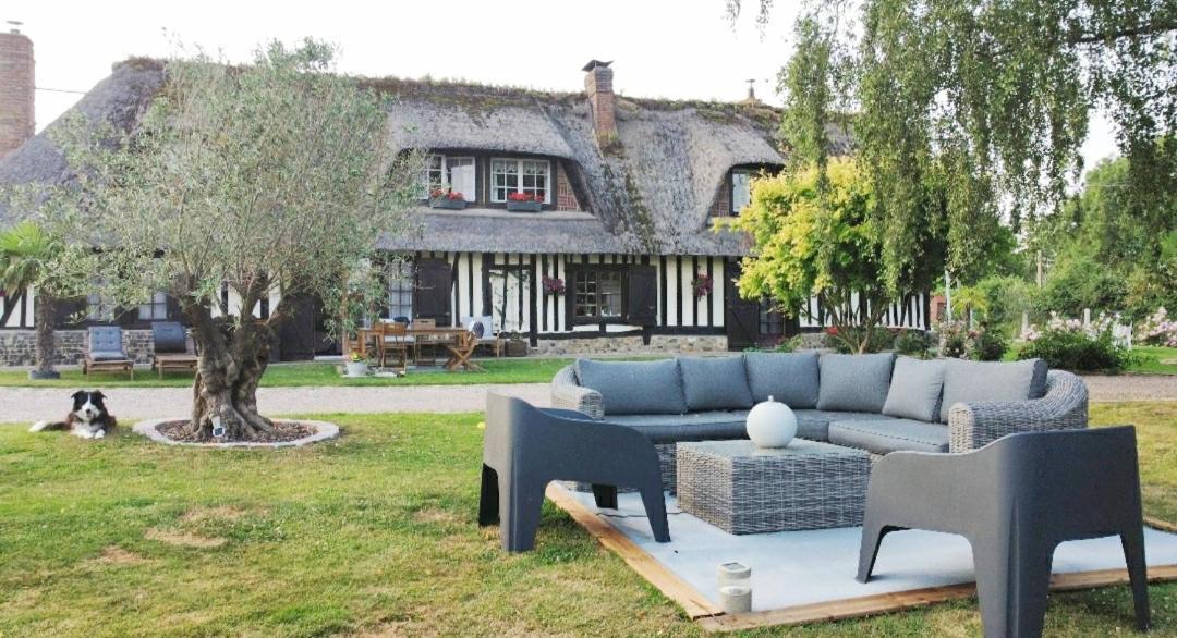 La Chaumiere Bed & Breakfast Saint-Martin-Saint-Firmin Exterior photo